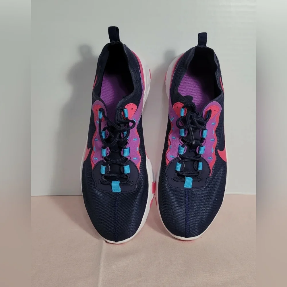 Nike renew element 55 BG Blue running sneakers CK4081-401 Women's Size 7Y